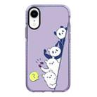 For iPhone XR Simple Illustration Pattern Full Coverage Phone Case(Summer Panda B) - 1