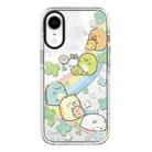 For iPhone XR Simple Illustration Pattern Full Coverage Phone Case(Corner Creature B) - 1