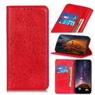 For Samsung Galaxy S20 FE 5G / S20 Fan Edition / S20 Lite Magnetic Crazy Horse Texture Horizontal Flip Leather Case with Holder & Card Slots & Wallet(Red) - 1
