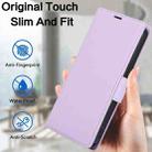 For Samsung Galaxy S24 Ultra 5G Side Buckle RFID Anti-theft Leather Phone Case(Light Purple) - 2