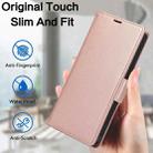 For Samsung Galaxy S25 Ultra 5G Side Buckle RFID Anti-theft Leather Phone Case(Rose Gold) - 2