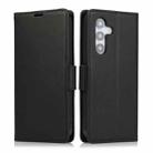 For Samsung Galaxy S25+ / S24+ 5G Side Buckle RFID Anti-theft Leather Phone Case(Black) - 2