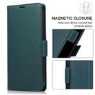 For Samsung Galaxy S25+ / S24+ 5G Side Buckle RFID Anti-theft Leather Phone Case(Green) - 3