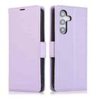 For Samsung Galaxy S25+ / S24+ 5G Side Buckle RFID Anti-theft Leather Phone Case(Light Purple) - 2