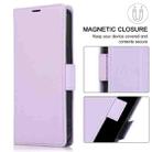 For Samsung Galaxy S25+ / S24+ 5G Side Buckle RFID Anti-theft Leather Phone Case(Light Purple) - 3