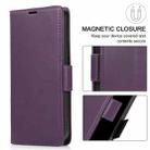 For Samsung Galaxy S25+ / S24+ 5G Side Buckle RFID Anti-theft Leather Phone Case(Dark Purple) - 3