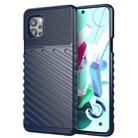 For LG Q92 Thunderbolt Shockproof TPU Protective Soft Case(Blue) - 1