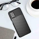 For Samsung Galaxy M31s Thunderbolt Shockproof TPU Protective Soft Case(Black) - 2