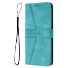 For Samsung Galaxy A26 5G Triangle Solid Color Leather Phone Case(Green) - 3