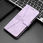 For Samsung Galaxy A56 5G Triangle Solid Color Leather Phone Case(Purple) - 2