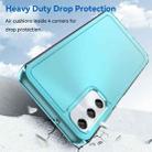 For Samsung Galaxy M14 4G Candy Series TPU Phone Case(Transparent Blue) - 3