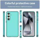 For Samsung Galaxy S24 FE 5G Candy Series TPU Phone Case(Transparent Blue) - 2