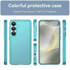 For Samsung Galaxy S25+ 5G Candy Series TPU Phone Case(Transparent Blue) - 2