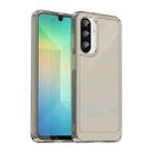 For Samsung Galaxy A26 5G Candy Series TPU Phone Case(Transparent Grey) - 1