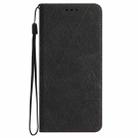 For Samsung Galaxy S25 Ultra 5G Ethnic Embossed Adsorption Leather Phone Case(Black) - 3