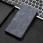 For Samsung Galaxy A56 5G Ethnic Embossed Adsorption Leather Phone Case(Grey) - 2