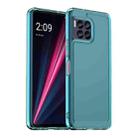 For T-Mobile REVVL 7 Pro 5G Candy Series TPU Phone Case(Transparent Blue) - 1