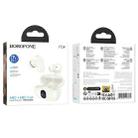 Borofone FQ4 TWS Wireless Bluetooth ANC+ENC Noise Reduction Earbuds(White) - 3