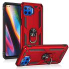 For Motorola Moto G 5G Plus Shockproof TPU + PC Protective Case with 360 Degree Rotating Holder(Red) - 2