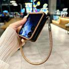 For Xiaomi Mix Flip Comfortable Short Plush Full Coverage Phone Case(Brown) - 3