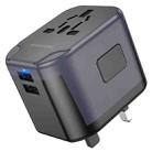 Borofone BAC12 USB-C / Type-C and USB x 2 Universal Conversion Charger(Black) - 3