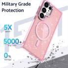 For Samsung Galaxy S23 Ultra 5G Glitter MagSafe Shockproof Phone Case(Purple) - 2
