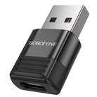 Borofone BV18 USB Male to Type-C Female USB2.0 Data OTG Adapter(Black) - 1