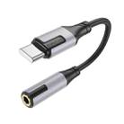 Borofone BV19 Type-C to AUX 3.5mm Digital Audio Converter Cable(Black) - 1