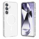 For Samsung Galaxy S25+ 5G Terminator MagSafe Magnetic Phone Case(Glitter White) - 1
