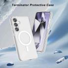 For Samsung Galaxy S25+ 5G Terminator MagSafe Magnetic Phone Case(Transparent) - 3