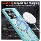 For Redmi Note 13 Pro 5G PC Hybrid TPU Armor MagSafe Ring Holder Phone Case(Light Blue) - 3