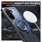 For Redmi A5 4G 171.7mm / Poco C71 PC Hybrid TPU Armor MagSafe Ring Holder Phone Case(Blue) - 3