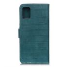 For Samsung Galaxy S20 FE 5G / S20 Fan Edition / S20 Lite Crocodile Texture Horizontal Flip Leather Case with Holder & Card Slots & Wallet(Dark Green) - 3