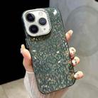 For iPhone 11 Pro Max Mosaic Diamond Texture PC Hybrid TPU Phone Case(Green) - 1