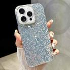 For iPhone 16 Pro Mosaic Diamond Texture PC Hybrid TPU Phone Case(Blue) - 1