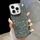 For iPhone 16 Pro Max Mosaic Diamond Texture PC Hybrid TPU Phone Case(Green) - 1