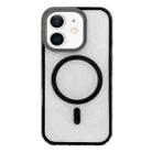 For iPhone 11 Frosted MagSafe PC Phone Case(Black) - 1