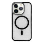 For iPhone 11 Pro Max Frosted MagSafe PC Phone Case(Black) - 1