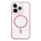 For iPhone 11 Pro Max Frosted MagSafe PC Phone Case(Pink) - 1