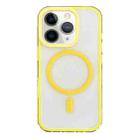 For iPhone 12 Pro Frosted MagSafe PC Phone Case(Yellow) - 1