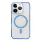 For iPhone 12 Pro Frosted MagSafe PC Phone Case(Blue) - 1