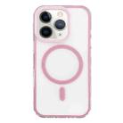 For iPhone 12 Pro Max Frosted MagSafe PC Phone Case(Pink) - 1