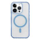 For iPhone 13 Pro Frosted MagSafe PC Phone Case(Blue) - 1