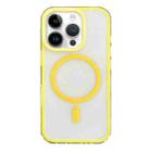 For iPhone 13 Pro Max Frosted MagSafe PC Phone Case(Yellow) - 1