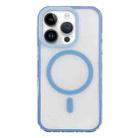 For iPhone 13 Pro Max Frosted MagSafe PC Phone Case(Blue) - 1