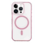 For iPhone 13 Pro Max Frosted MagSafe PC Phone Case(Pink) - 1