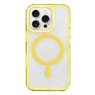 For iPhone 16 Pro Frosted MagSafe PC Phone Case(Yellow) - 1