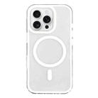 For iPhone 16 Pro Frosted MagSafe PC Phone Case(White) - 1