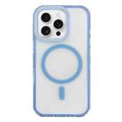 For iPhone 16 Pro Frosted MagSafe PC Phone Case(Blue) - 1