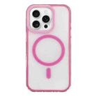 For iPhone 16 Pro Frosted MagSafe PC Phone Case(Rose Red) - 1